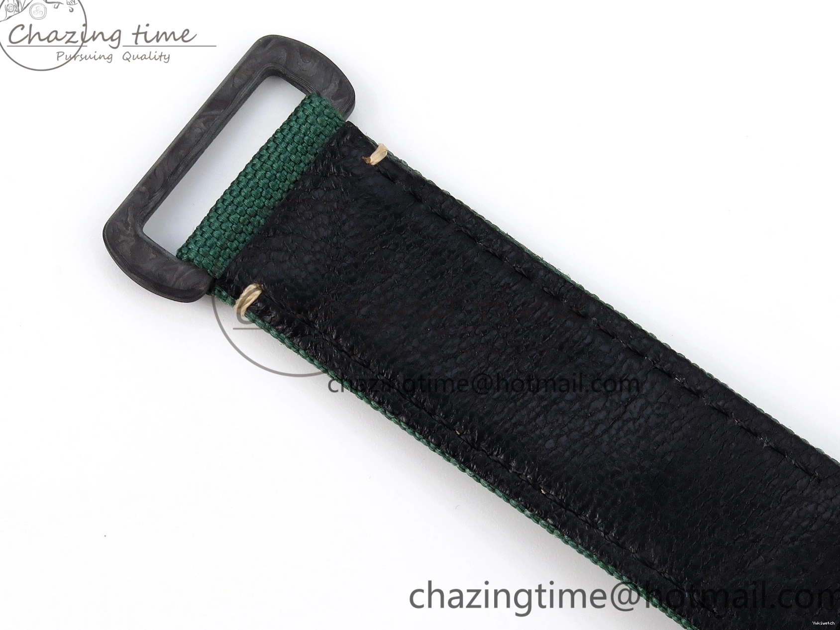 Nylon A7750 on YG DIW Dial Carbon Green Case Green Edition Daytona and Bezel Strap DIWF 0428